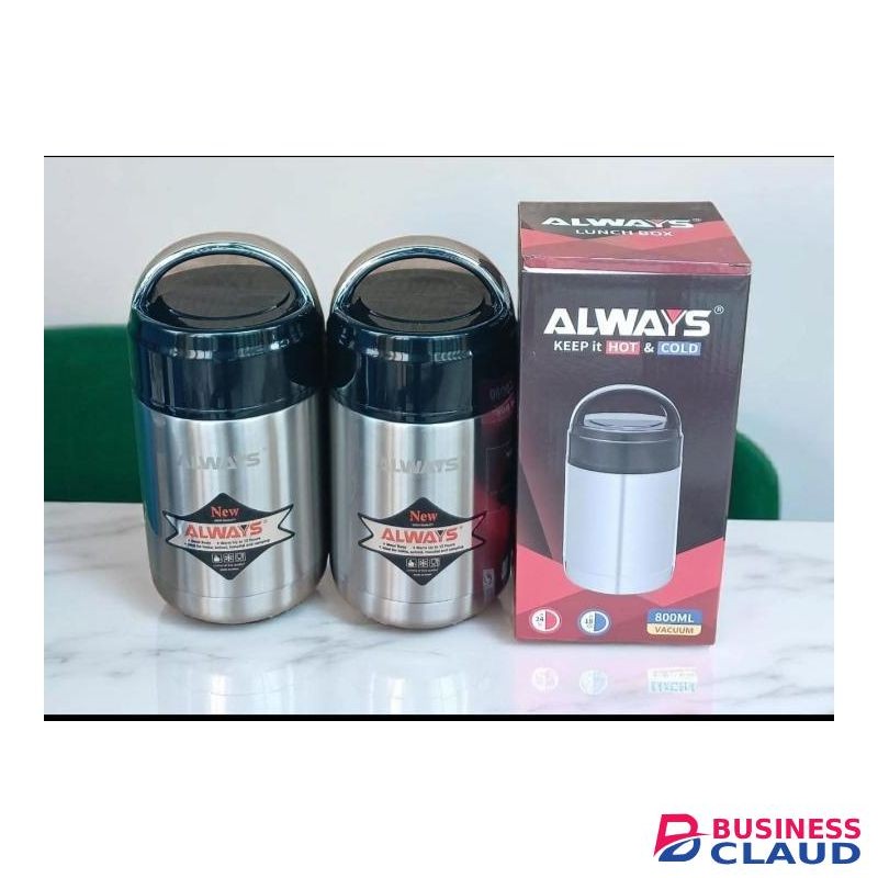 Always 800ml Stainless Steel Food Flask