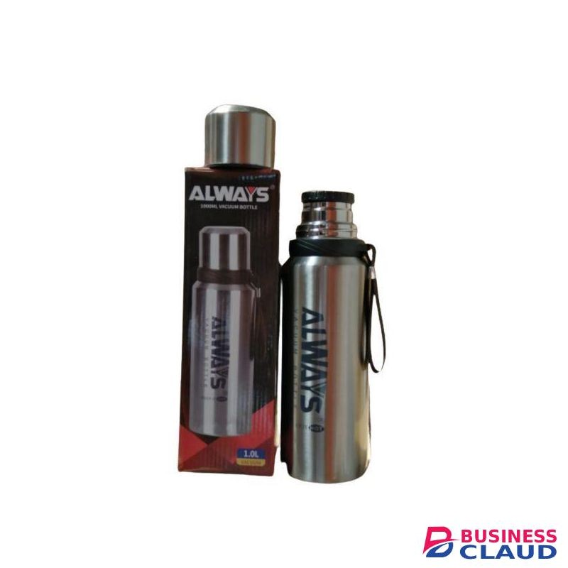 Always Stainless Steel 1L Thermos Flask