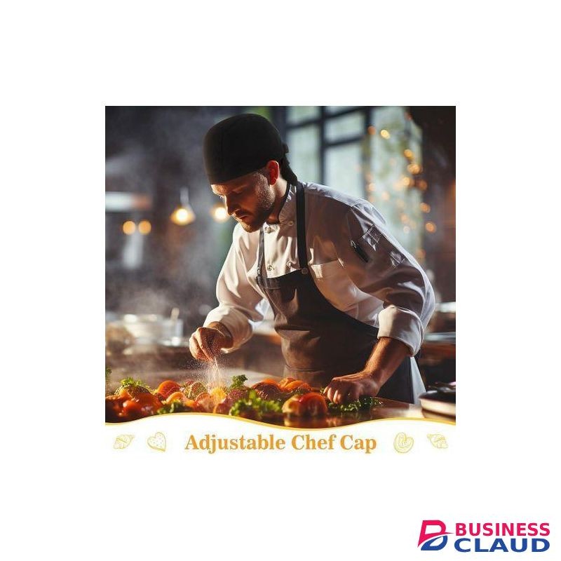 Black Unisex Chef Hat/ Black Chef Hats