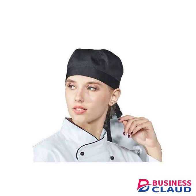 Black Unisex Chef Hat/ Black Chef Hats