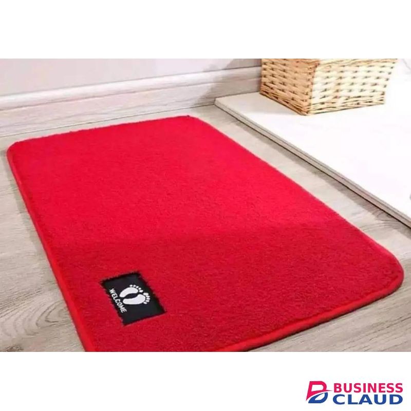 Welcome Door Mat With Back Rubber Antislip Material