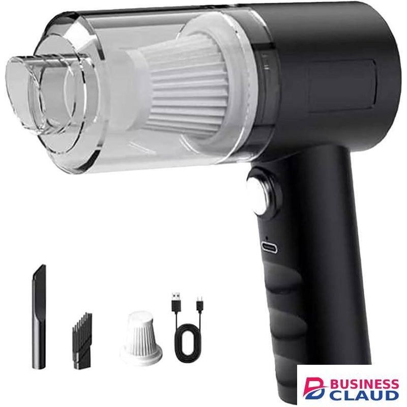 2-in-1 Cordless Car Vacuum High Suction Power Mode Vacuum Cleaner,2 In-1 Suction Nozzle Cordless 120W Powerful Suction Small Car Vacuum Cleaner, Washable Filter Vacuum Cleaner, For Car,Hair