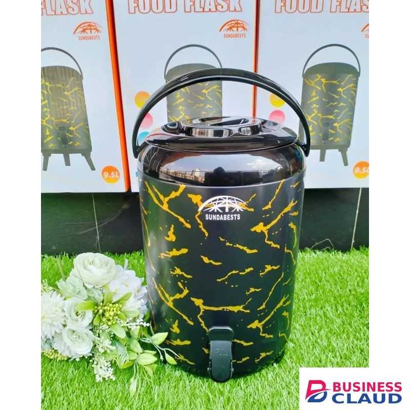 SUNDABESTS 9.5L Portable Marble Water Coffee/Tea Urn