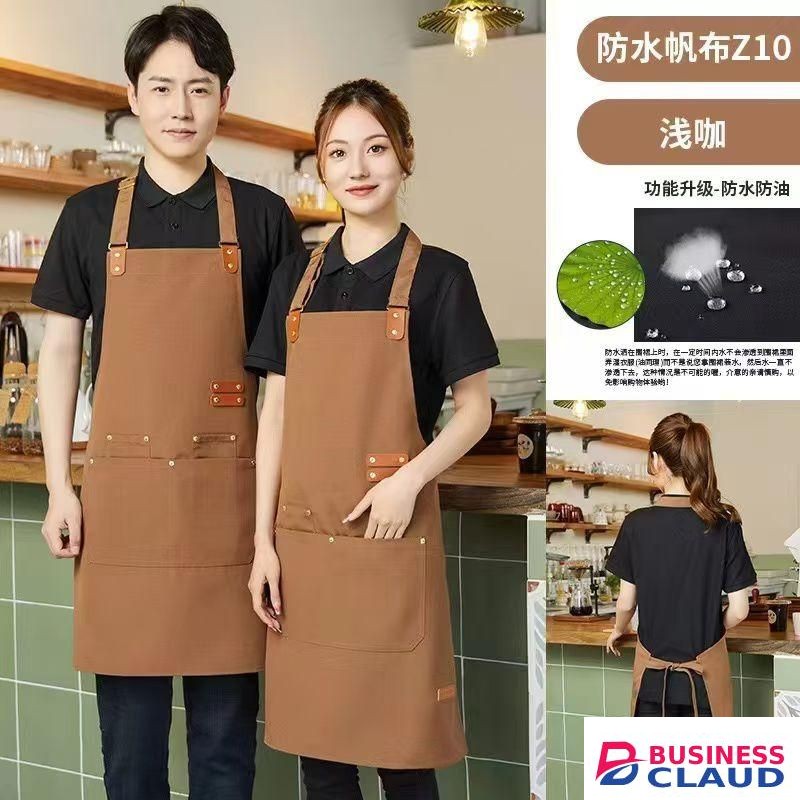 Oil/water Proof High Quality Double Pocketed Aprons