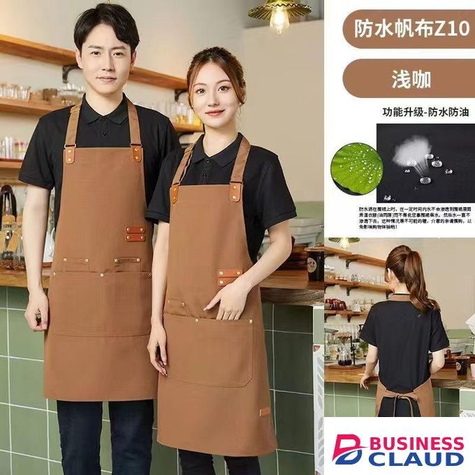 Oil/water Proof High Quality Double Pocketed Aprons
