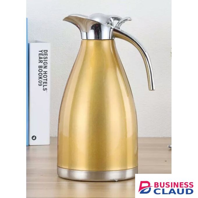 Gold Stainless Steel 2L Vacuum Flask Recommended