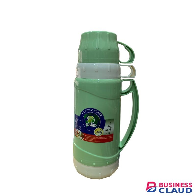 Overtop Vacuum Flask High-Quality Thermos 1L Green