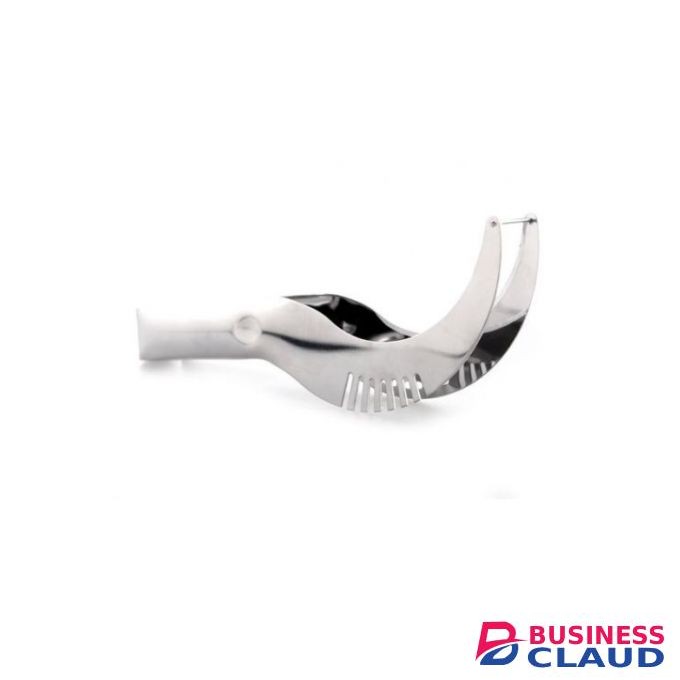 Stainless Steel Multipurpose Melon Fruit Cutter & Tongs .