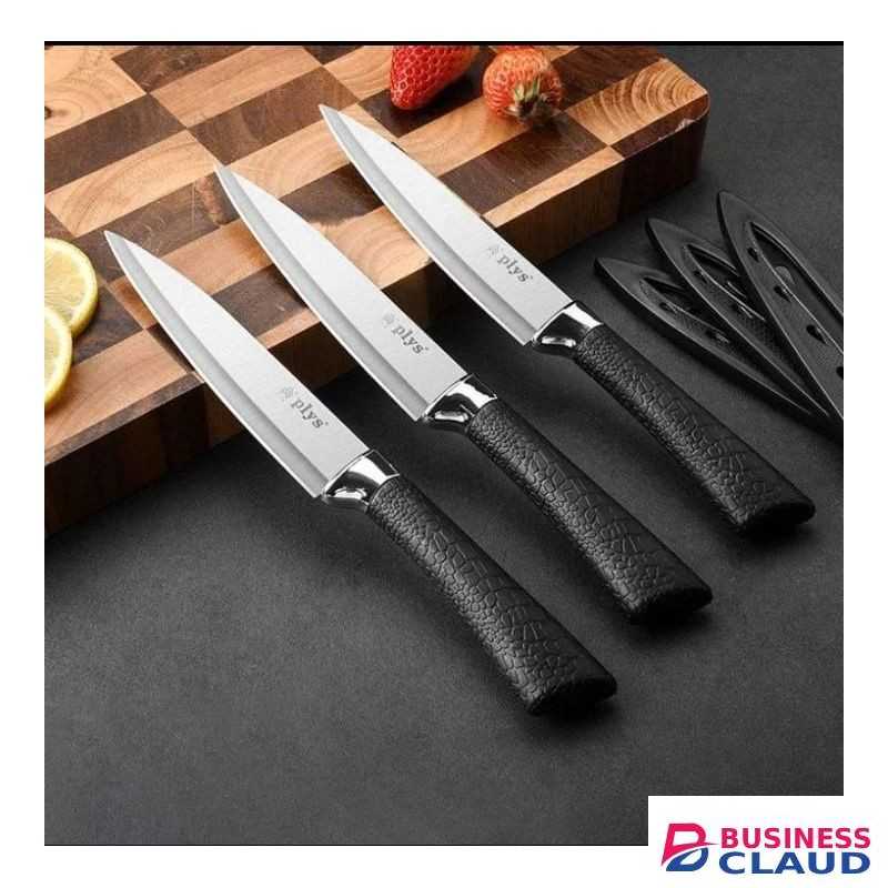 3pcs Sharp Knife Set For Home Kitchen