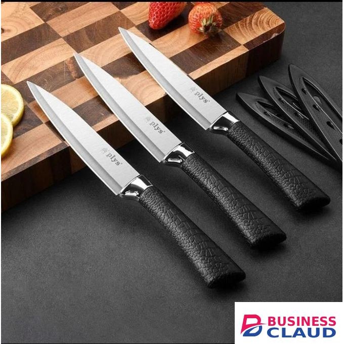 3pcs Sharp Knife Set For Home Kitchen