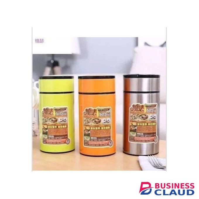 800ml Insulated Food Flask with Foldable Spoon for Hot and Cold Meals Travel School Office Use