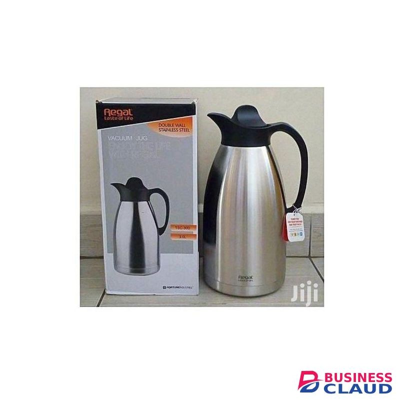Regal 3ltrs Unbreakable Double Wall Stainless Steel Vacuum Flask