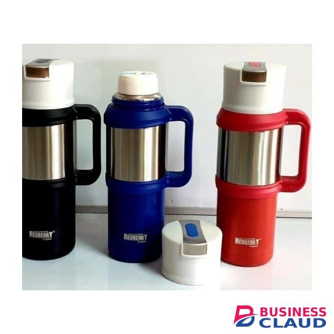 Premium Stainless Steel 1/2 Litre Vacuum Flask for Hot and Cold Drinks Leak Proof Portable Thermos Bottle Ideal for Travel Office School and Outdoor Activities