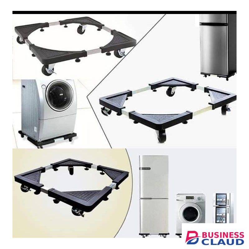 Adjustable Fridge/washing Machine Trolley 56X56 Expandable