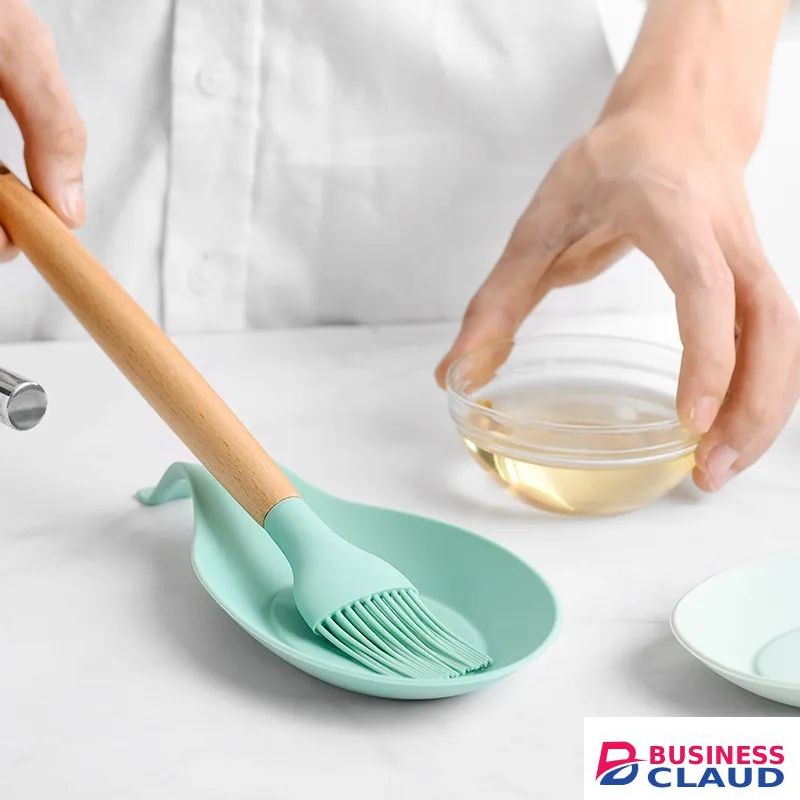 Silicone Spoon Rest Cooking Spoon Holder