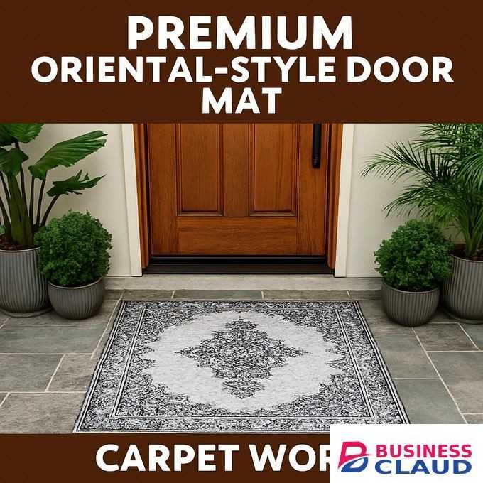 Mac Carpet CARPET WORLD Premium Oriental Style Area Rugs– Non Slip, Durable & Elegant Entrance Rug for Home & Office Carpets