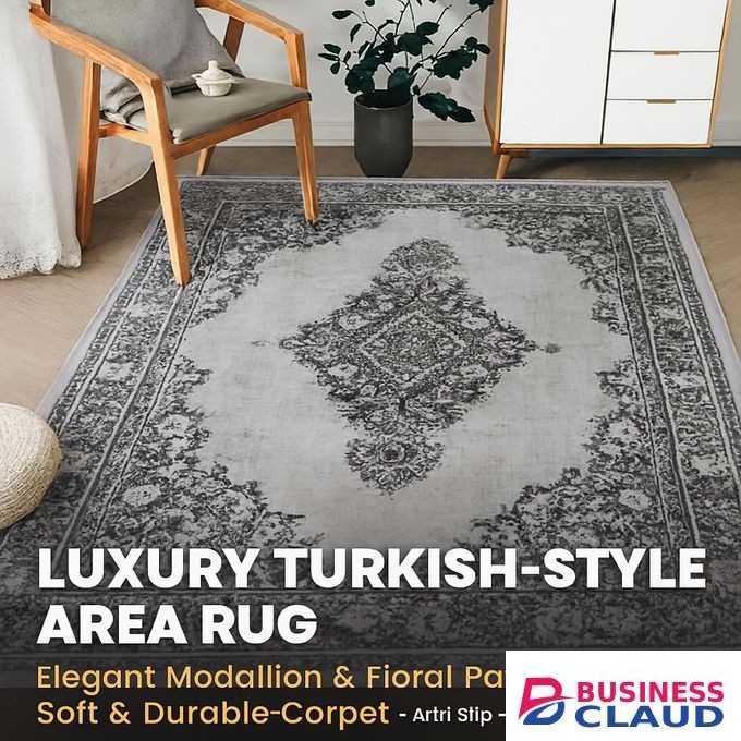Mac Carpet CARPET WORLD Premium Oriental Style Area Rugs– Non Slip, Durable & Elegant Entrance Rug for Home & Office Carpets