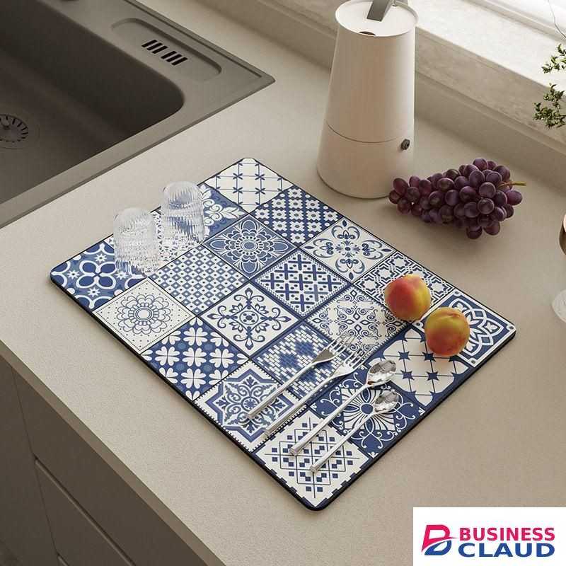 Kitchen dish drying rack