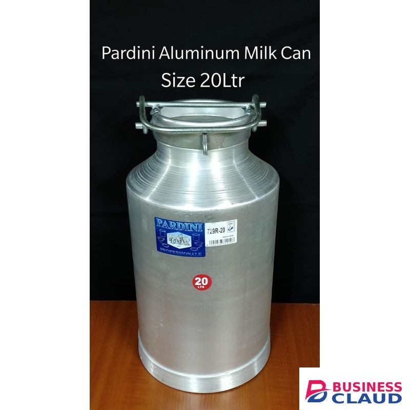 10L Heavy-duty Aluminum Milk Can With Side Handle lock