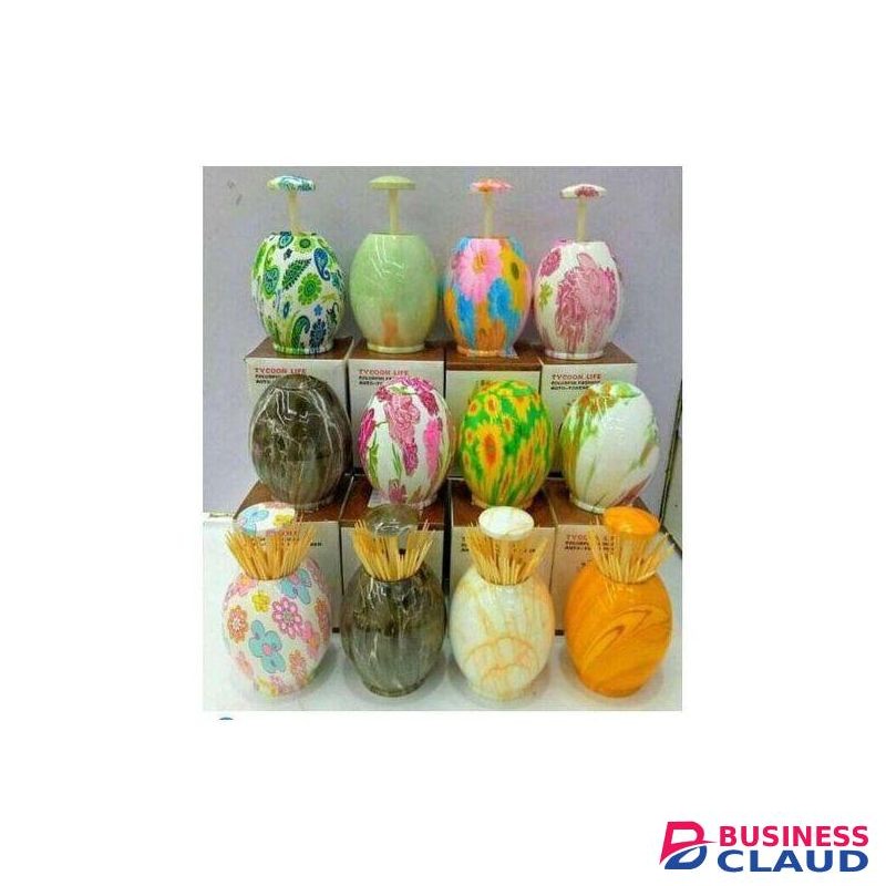 Tycoon Hand Press Pop Up Toothpick Holder/Dispenser,Tycoon Hand Press Pop-Up Toothpick Holder and Dispenser