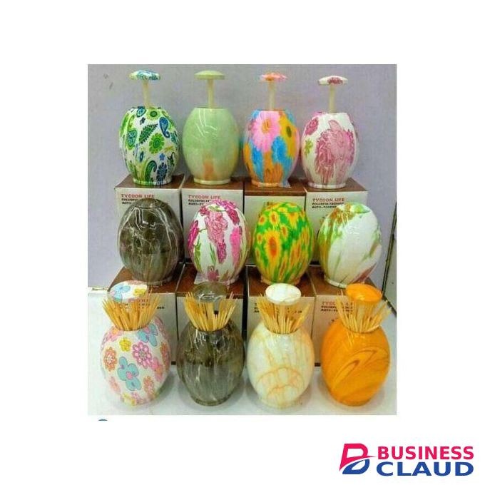 Tycoon Hand Press Pop Up Toothpick Holder/Dispenser,Tycoon Hand Press Pop-Up Toothpick Holder and Dispenser