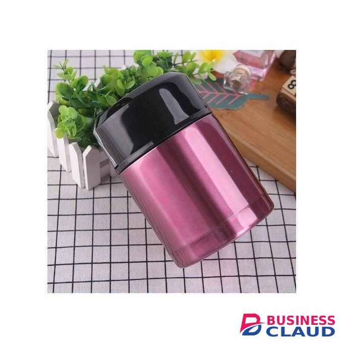 Vacuum break food flask