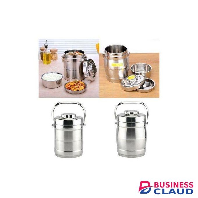 Rashnik STYLISH Stainless Steel Double Wall Thermal Vacuum Food Flask
