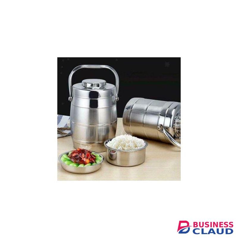 Rashnik STYLISH Stainless Steel Double Wall Thermal Vacuum Food Flask
