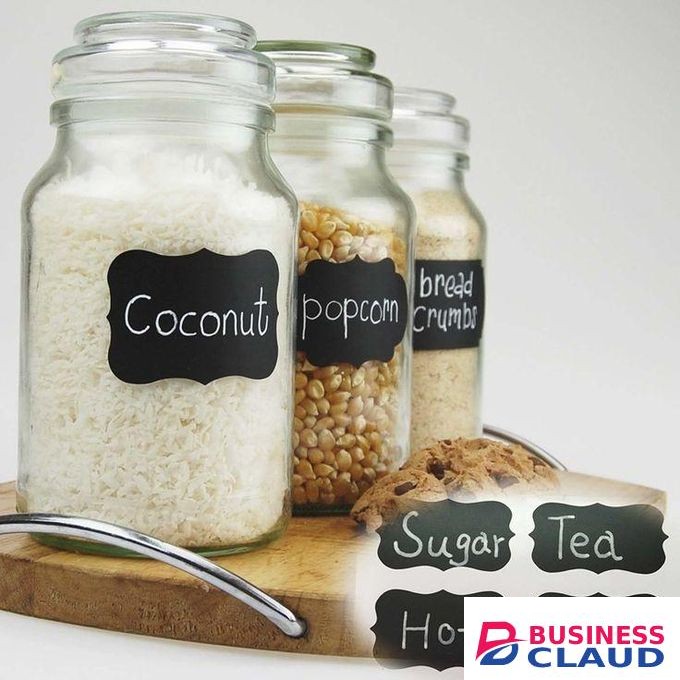 80pcs pantry lables