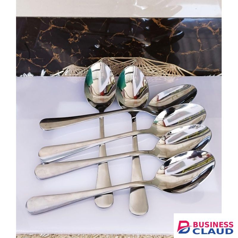 6pcs heavy duty spoons