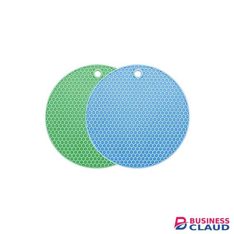 3pcs Silicone Trivets for Hot Pots and Pans, Flexible Multipurpose Pot Holders, Heat Resistant Trivets for Hot Dishes, Soft Non-Slip Silicone Mat for Kitchen