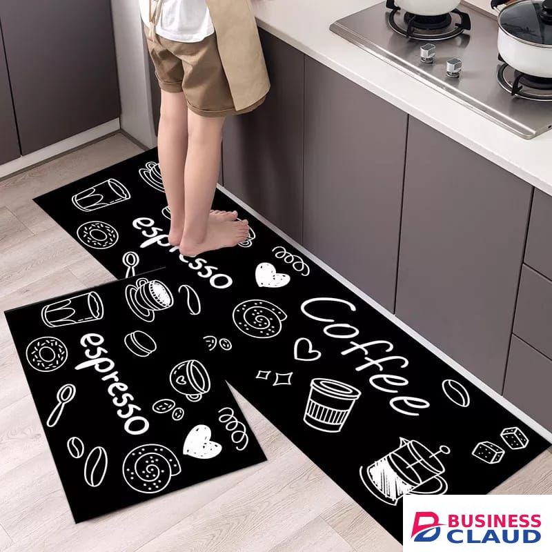 Amazing 2 Pcs Kitchen Non Slip Mat.