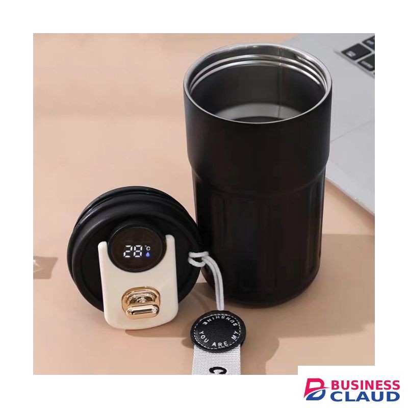 Smart Temperature Display Coffee mug/flask Stainless Steel Thermos Flask Vacuum Insulated Travel Mug with Lid