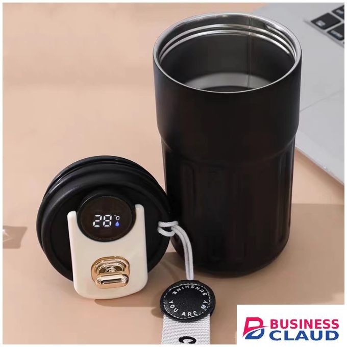 Smart Temperature Display Coffee mug/flask Stainless Steel Thermos Flask Vacuum Insulated Travel Mug with Lid