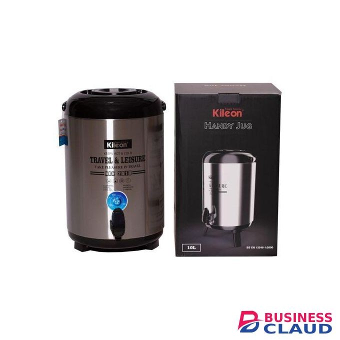 Kileon 10L Insulated Stainless Steel Tea Urn