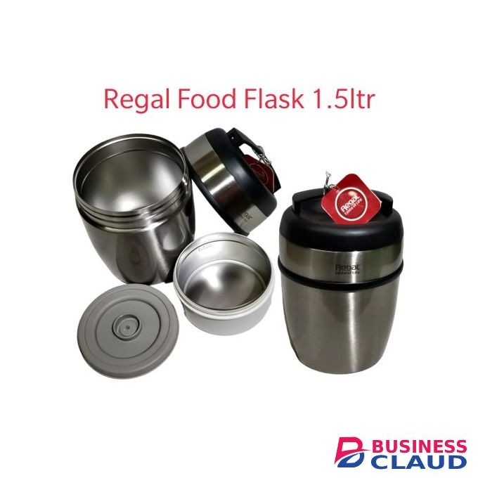 Regal Stainless Steel 1.5ltrs Food Flask