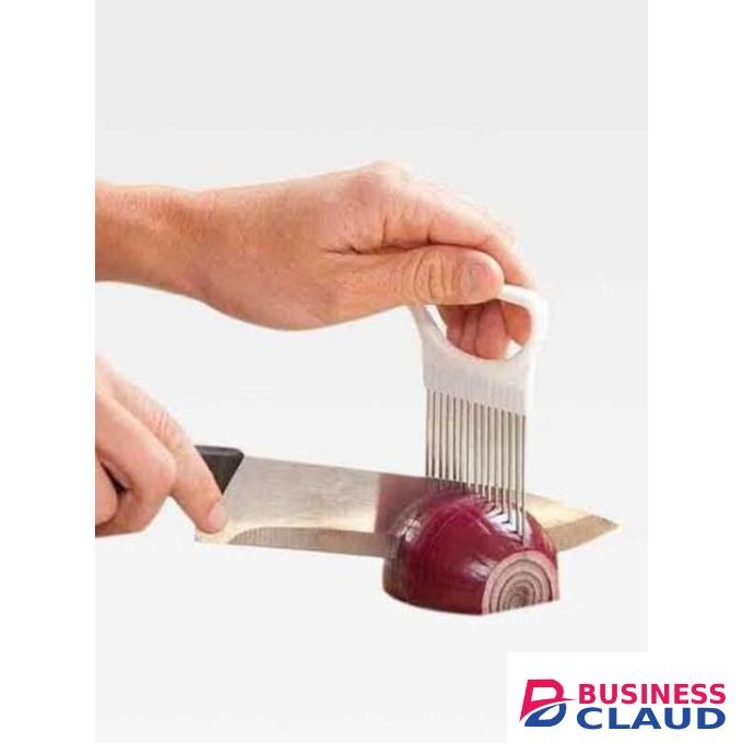 Onion Slicer, Mumulo Stainless Steel Onion Cutter for Slicing and Storage Onions, Tomato, Eggs and Vegetables
