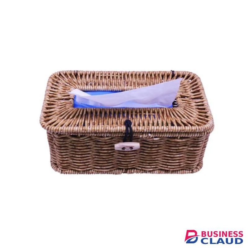 Modern Rattan Serviette Holder