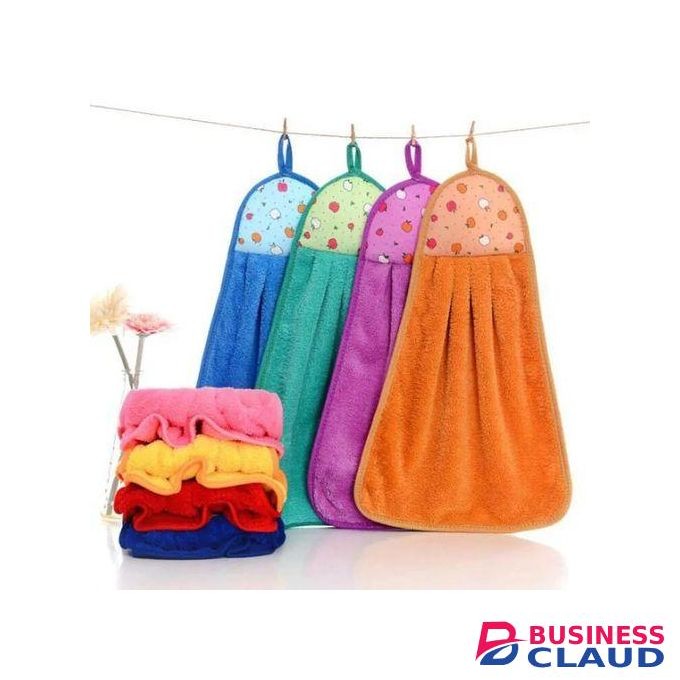 5pcs/6pcs Absorbent Microfiber Kitchen/hand Drying Towels