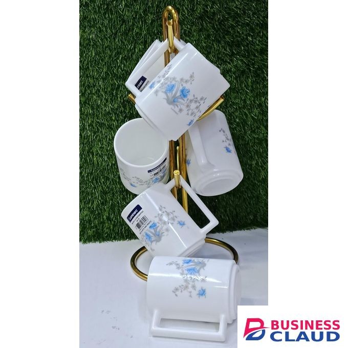 Luminarc 6Pcs Tea Coffee Mug Cups 38 cl