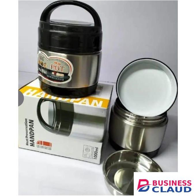 Pot Stainless Steel Heat Preservation Vacuum Food Flask -1000ml