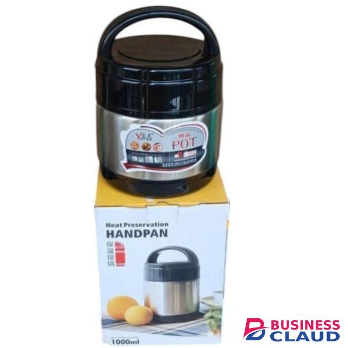 Pot Stainless Steel Heat Preservation Vacuum Food Flask -1000ml