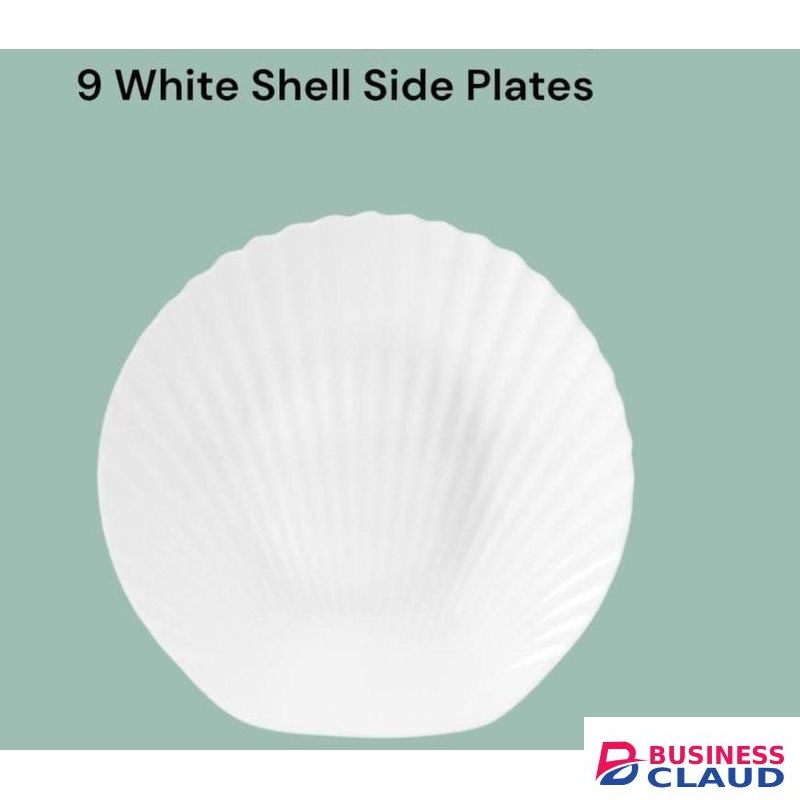 6pcs Shell Shaped Side Plates