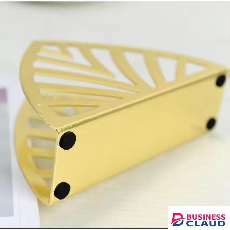 Stainless Steel Table Napkin Holder / Serviette Holder - Gold