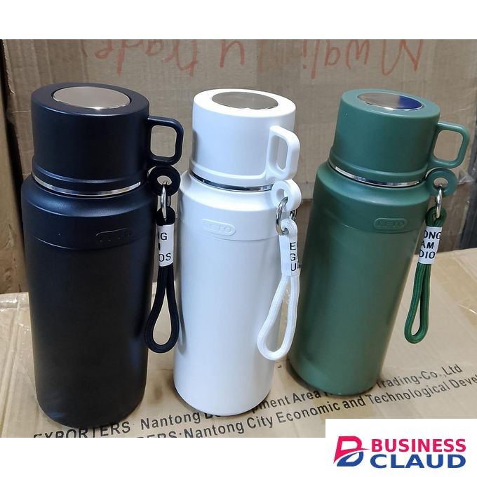Stainless Steel Insulated Bottle, Vacuum Insulated Water Bottle, Vacuum Insulated Bottle for hot and cold coffee drink water, 24-Hrs Insulation Commute Travel (Black,white & Black1000ml)