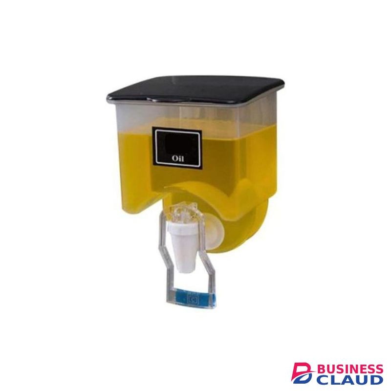 750ml Wall Mounted Oil Dispenser With A Tap And A Strong Lid