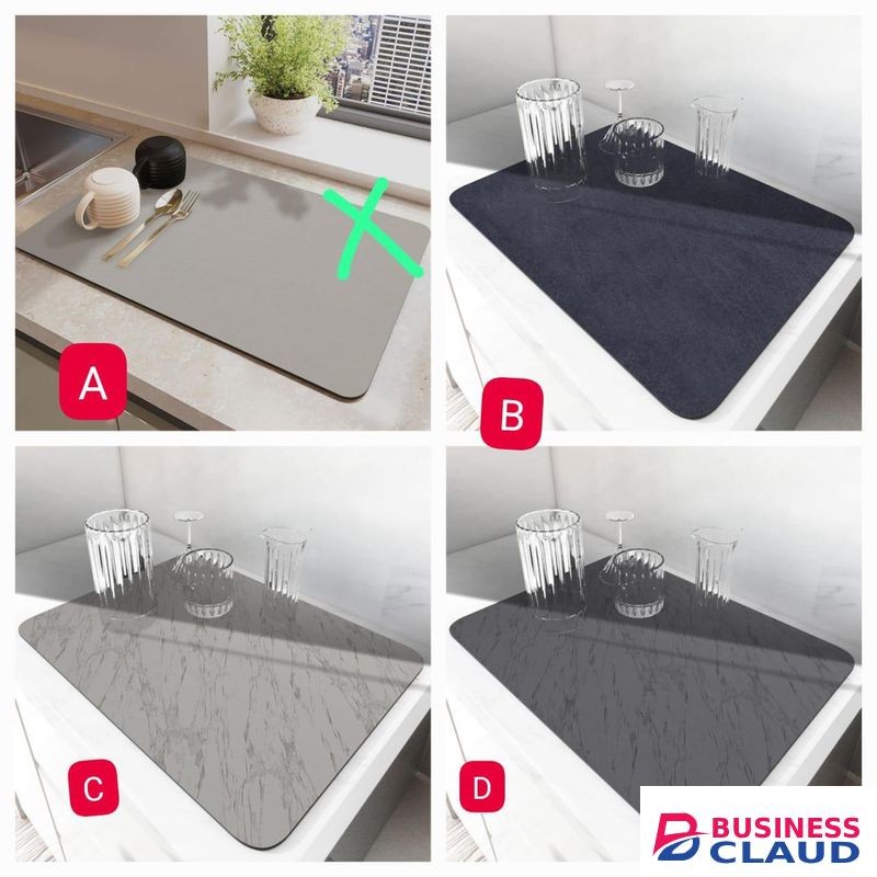 Kitchen Sink Drainage Mat (40*50cm) - Durable, Flexible & Reliable