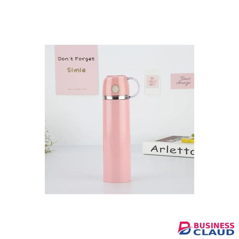 500ML Metallic Thermos Vacuum Flask Travel Cup.