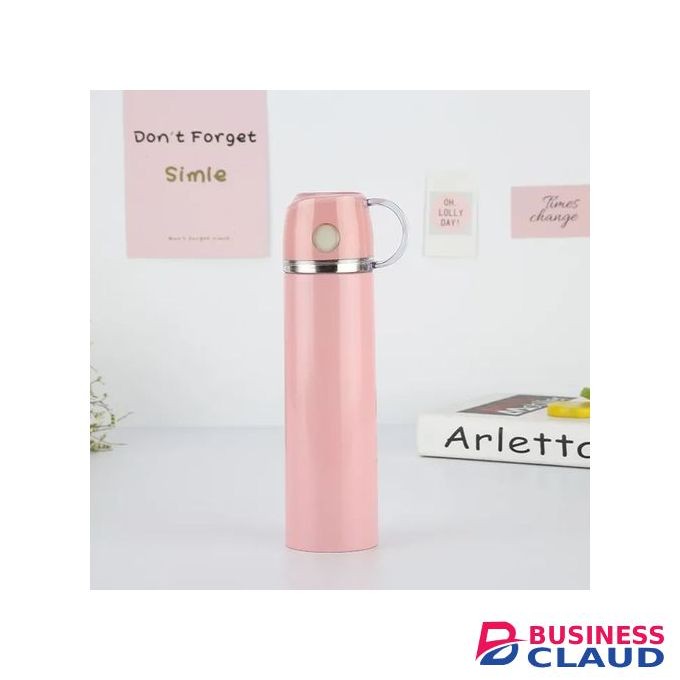 500ML Metallic Thermos Vacuum Flask Travel Cup.