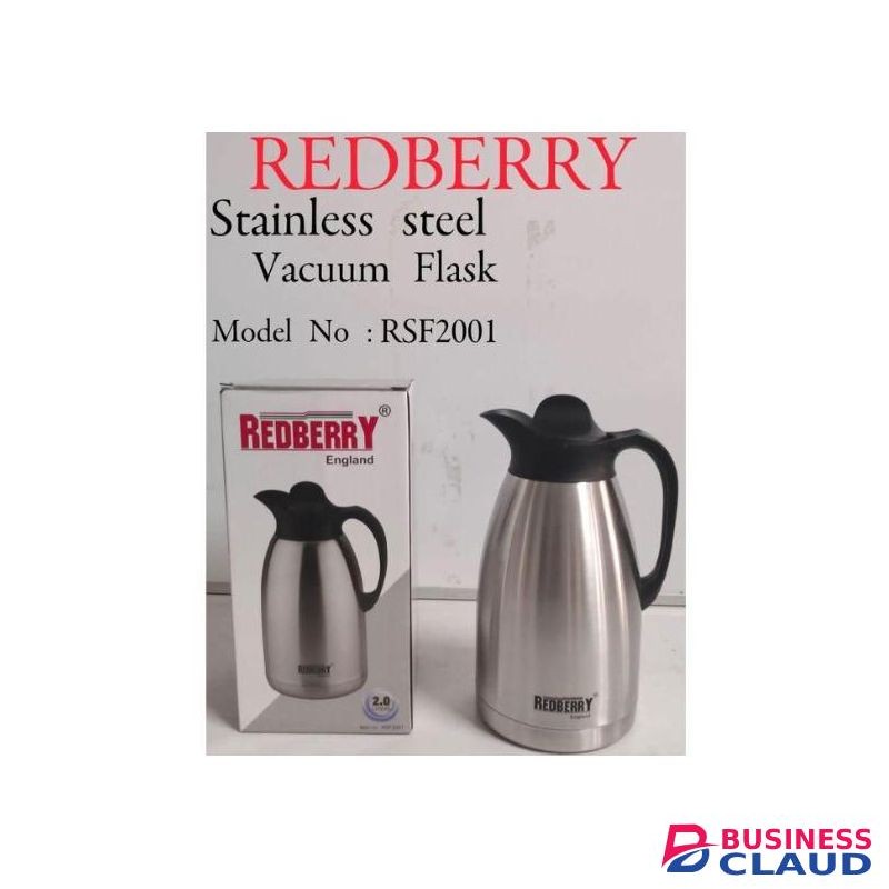 Redberry 2L Stainless Steel Unbreakable Vacuum Flask.